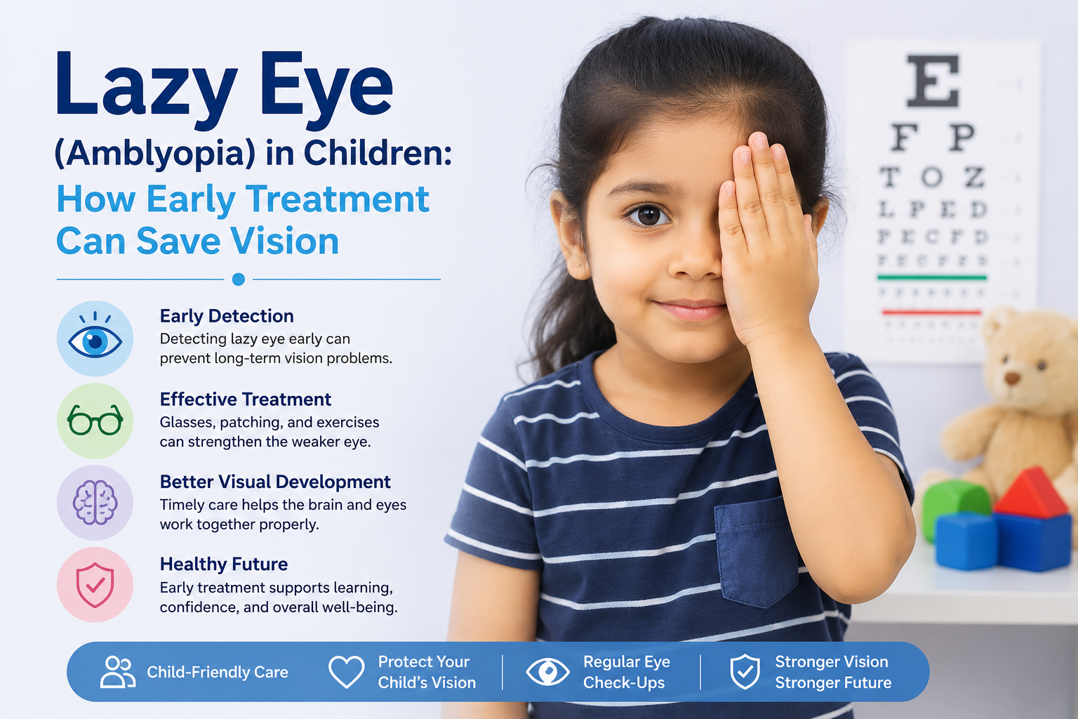 Lazy Eye (Amblyopia) in Children: How Early Treatment Can Save Vision