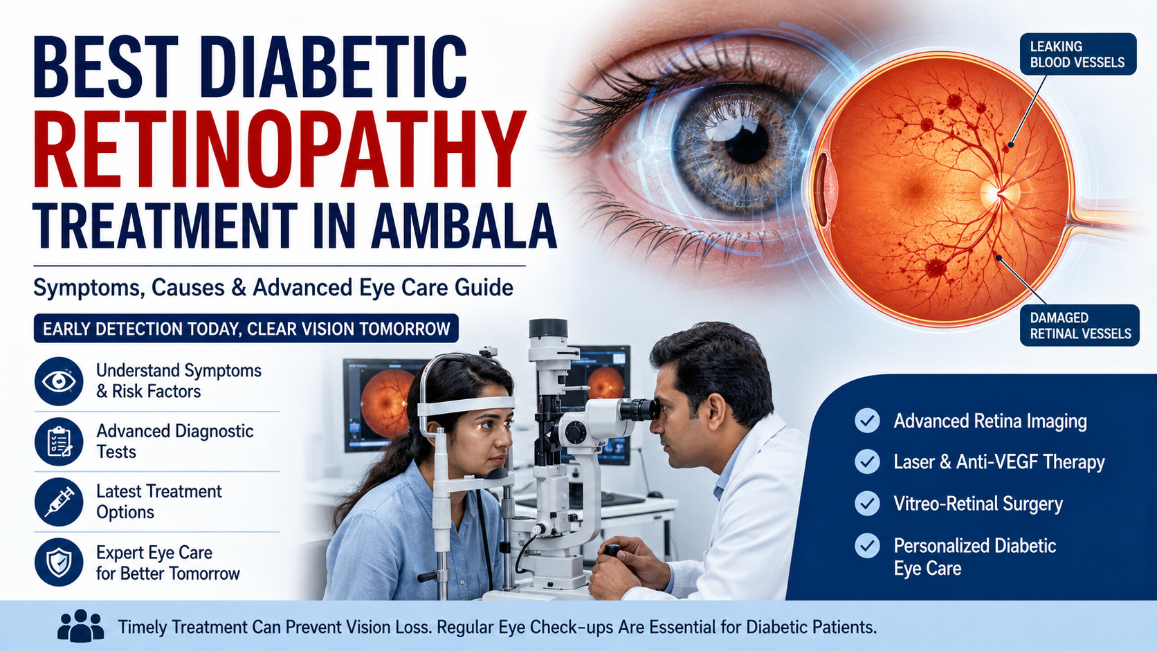 Best diabetic retinopathy treatment in Ambala
