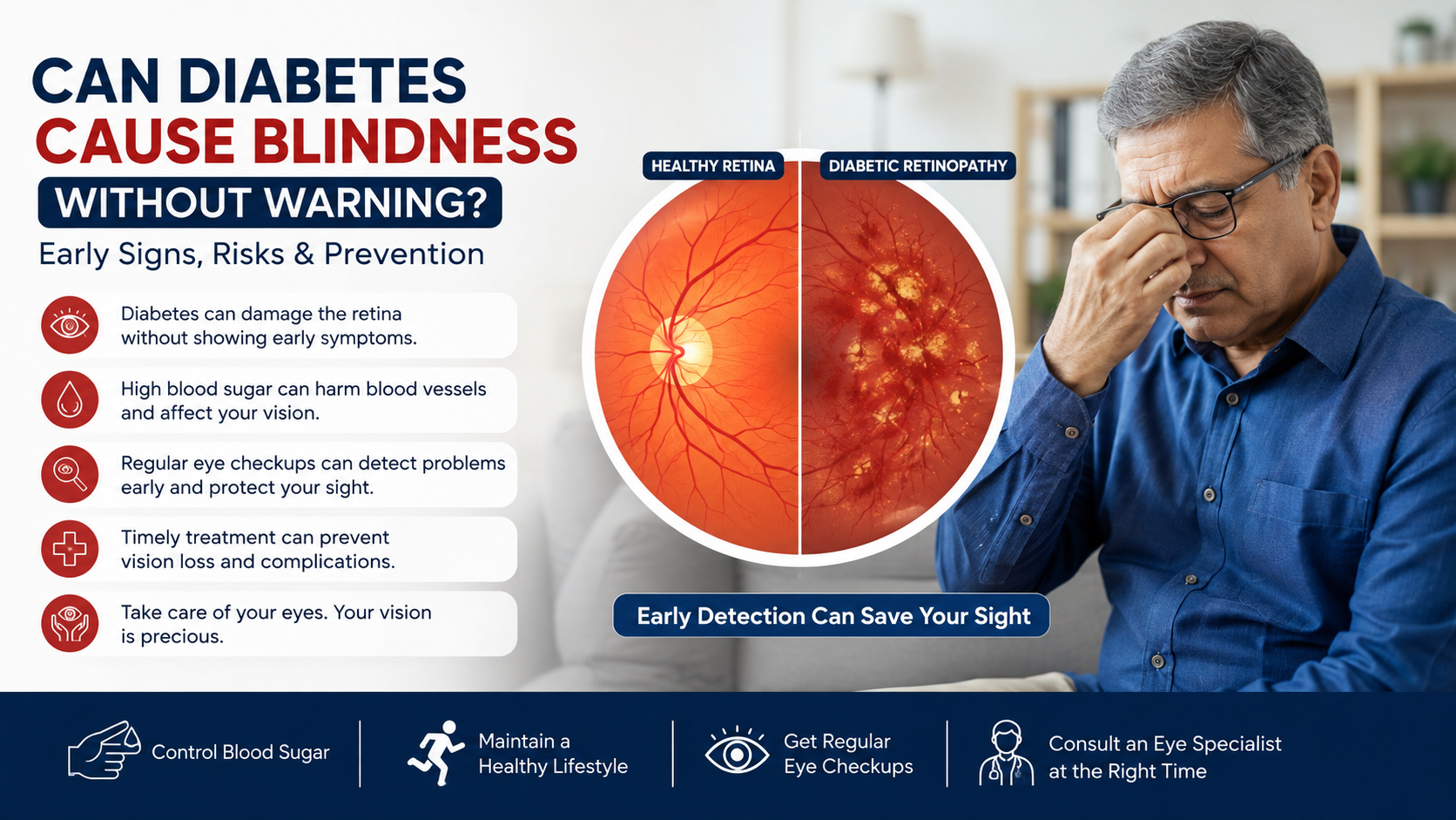 Can Diabetes Cause Blindness Without Warning